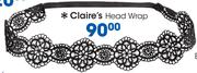 Claire's Head Wrap