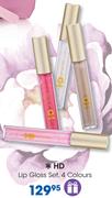 HD Lip Gloss Set Of 4 Colours