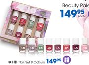 HD Nail Set 8 Colours