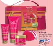 Sorbet Sensual The Royal Spoil Gift Set With Travel Bag