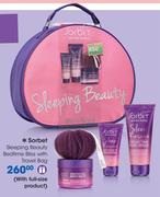 Sorbet Sleeping Beauty Bedtime Bliss With Travel Bag