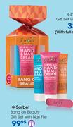 Sorbet Bang On Beauty Gift Set With Nail File