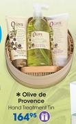 Olive De Provence Hand Treatment Tin