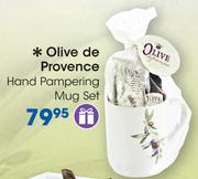 Olive De Provence Hand Pampering Mug Set