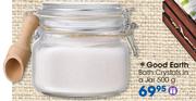 Good Earth Bath Crystals In A Jar-500g