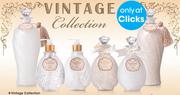 Vintage Collection Hand Wash, Hand Lotion, Foam Bath Or Bath Salts-500g & 500ml Each