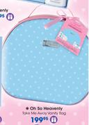 Oh So Heavenly Take Me Away Vanity Bag