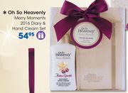Oh So Heavenly Merry Moments 2016 Diary & Hand Cream Set