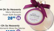 Oh So Heavenly Merry Moments Foam Bath Bauble