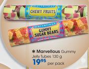 Marvellous Gummy Jelly Tubes-130g Per Pack