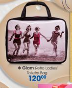  Glam Retro Ladies' Toiletry Bag