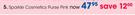 Clicks Sparkle Cosmetics Purse Pink