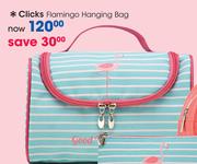 Clicks Flamingo Hanging Bag