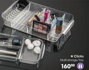Clicks Acrylic Multi-Storage Tray