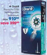 Oral-B Power Pro 1000 Rechargeable Toothbrush