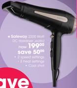 Safeway 2200W DC Hairdryer JA2852