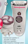 Braun Leg Body & Face Epilator SE9961/SE7957