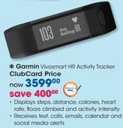 Garmin Vivosmart HR Activity Tracker