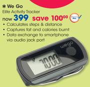 We Go Elite Activity Tracker