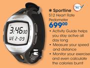 Sportline S12 Heart Rate Pedometer
