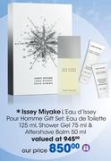 Issey Miyake L'Eau d'Issey Pour Homme Gift Set