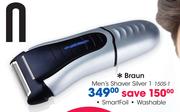 Braun Men's Shaver Silver 1 150S-1