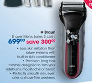 Braun Shaver Men's Series 3 320S-4