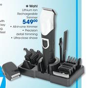 Wahl Lithium Ion Rechargeable Trimmer