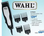 Wahl Homepro Basic Hair Clipper Set