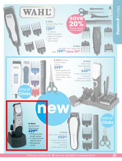 Clicks : Your Favourite Christmas Gift Guide (6 Nov - 24 Dec 2015), page 81