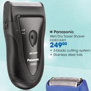 Panasonic Wet/Dry Travel Shaver ES3831K401