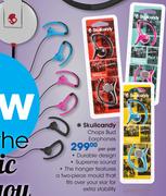 Skullcandy Chops Bud Earphones-Per Pair