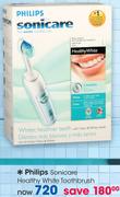 Philips Sonicare Healthy White Toothbrush