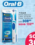 Oral-B Vitality Precision Clean 3D White Power Toothbrush