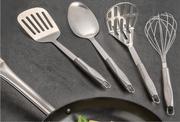 Kambrook Stainless Steel Slotted Turner, Potato Masher Or Spoon-Each