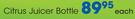 Smartlife Citrus Juicer Bottle-Each