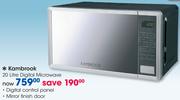 Kambrook 20Ltr Digital Microwave