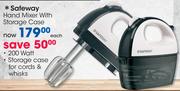 Safeway Hand Mixer With Storage Case