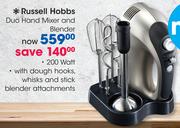 Russell Hobbs Duo Hand Mixer And Blender