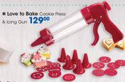 Love To Bake Cookie Press & Icing Gun
