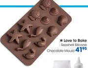 Love To Bake Seashell Silicone Chocolate Mould