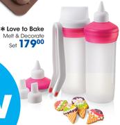 Love To Bake Melt & Decorate Set