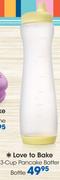 Love To Bake 3 Cup Pancake Batter Bottle