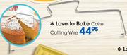 Love To Bake Cake Cutting Wire