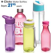 Clicks Water Bottles-Each