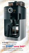 Philips Grind & Brew Coffee Maker HD7762