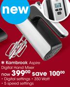 Kambrook Aspire Digital Hand Mixer