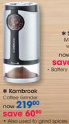 Kambrook Coffee Grinder