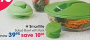 Smartlife Salad Bowl With Fork