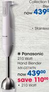 Panasonic 210 Watt Hand Blender MX-GS1WTN